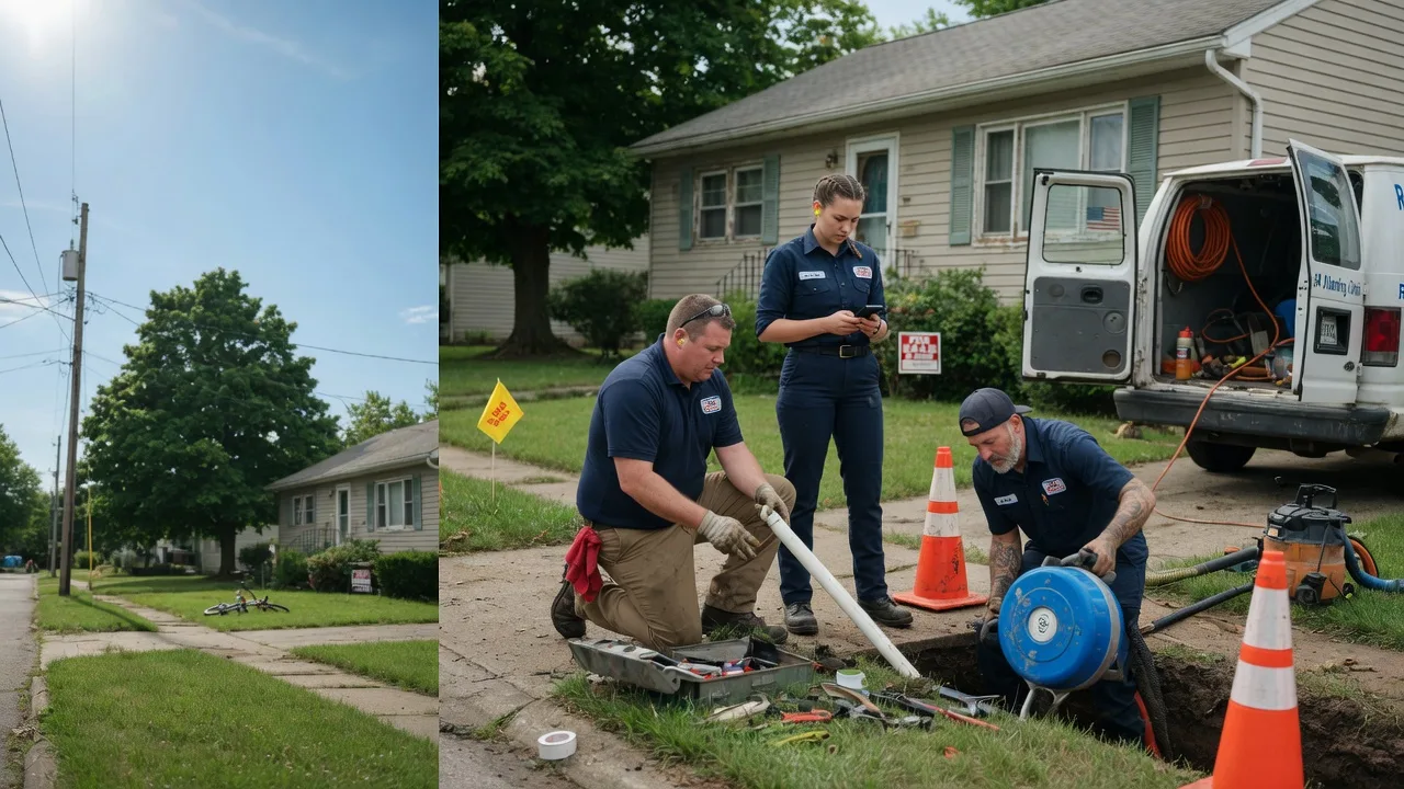 Sewer Line Repair in Michigan Center, MI near me